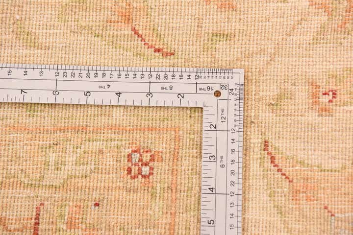 8' 3 x 9' 8 Hand Knotted Peshawar Ziegler Rug