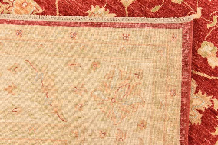 8' 3 x 9' 8 Hand Knotted Peshawar Ziegler Rug