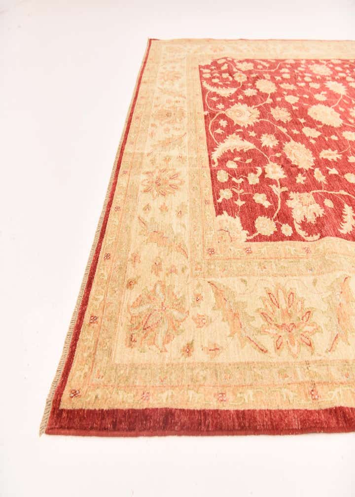 8' 3 x 9' 8 Hand Knotted Peshawar Ziegler Rug
