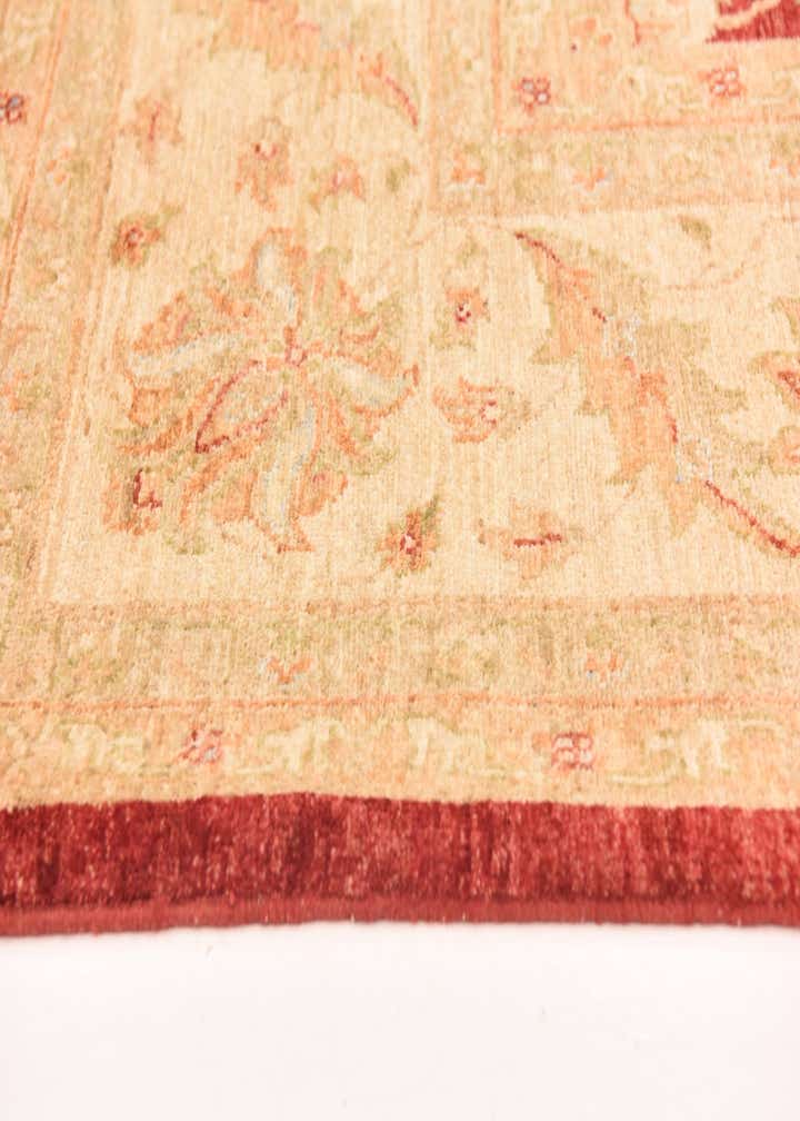 8' 3 x 9' 8 Hand Knotted Peshawar Ziegler Rug