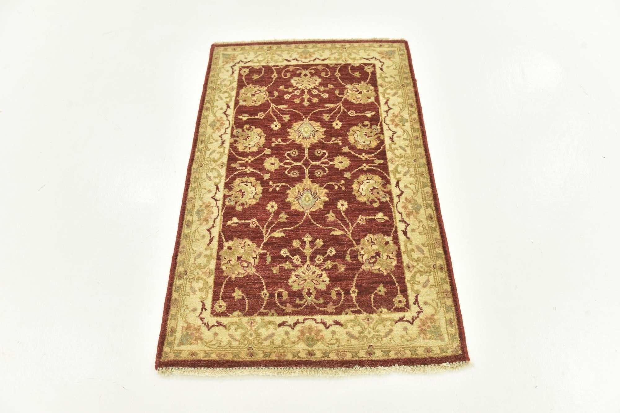 2' 7 x 4' 2 Hand Knotted Peshawar Ziegler Rug