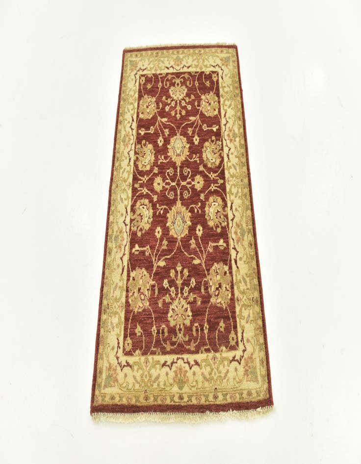 Detail image of 2' 7 x 4' 2  Hand Knotted Peshawar Ziegler Rug