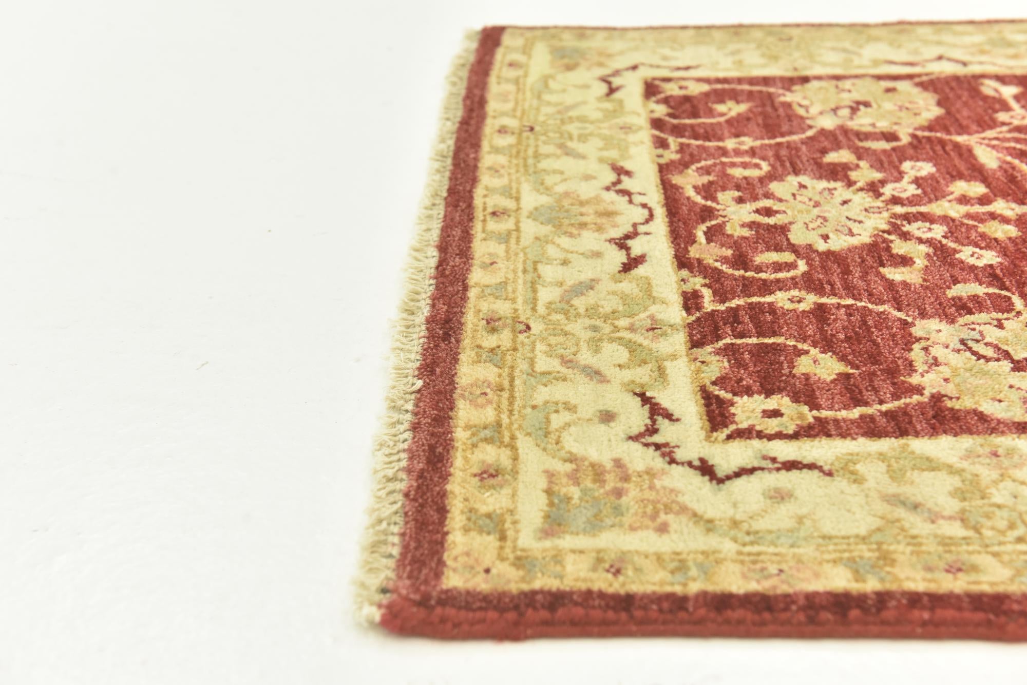 2' 7 x 4' 2 Hand Knotted Peshawar Ziegler Rug