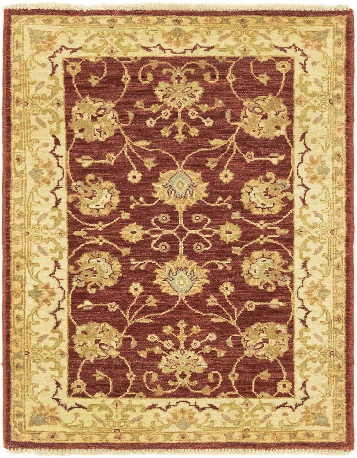 Detail image of 2' 7 x 4' 2 Hand Knotted Peshawar Ziegler Rug
