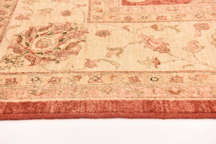 8' 2 x 11' Hand Knotted Peshawar Ziegler Rug