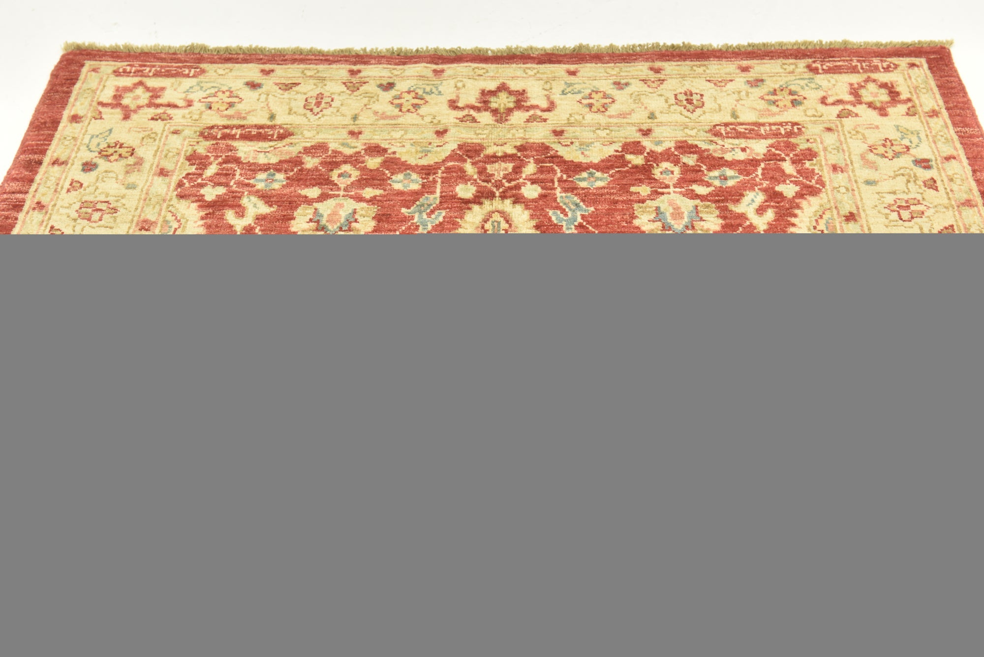 3' 5 x 5' Hand Knotted Peshawar Ziegler Rug