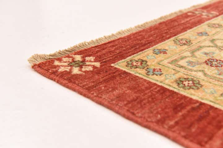 5' 9 x 7' 11 Hand Knotted Peshawar Ziegler Rug