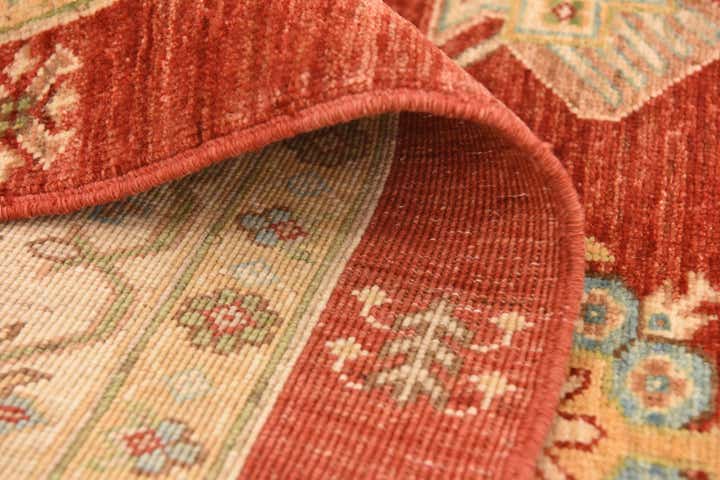 5' 9 x 7' 11 Hand Knotted Peshawar Ziegler Rug