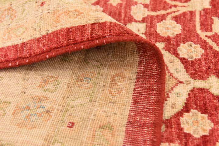 8' 4 x 11' 5 Hand Knotted Peshawar Ziegler Rug