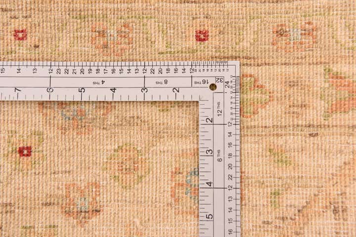 8' 4 x 11' 5 Hand Knotted Peshawar Ziegler Rug