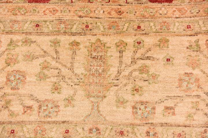 8' 4 x 11' 5 Hand Knotted Peshawar Ziegler Rug