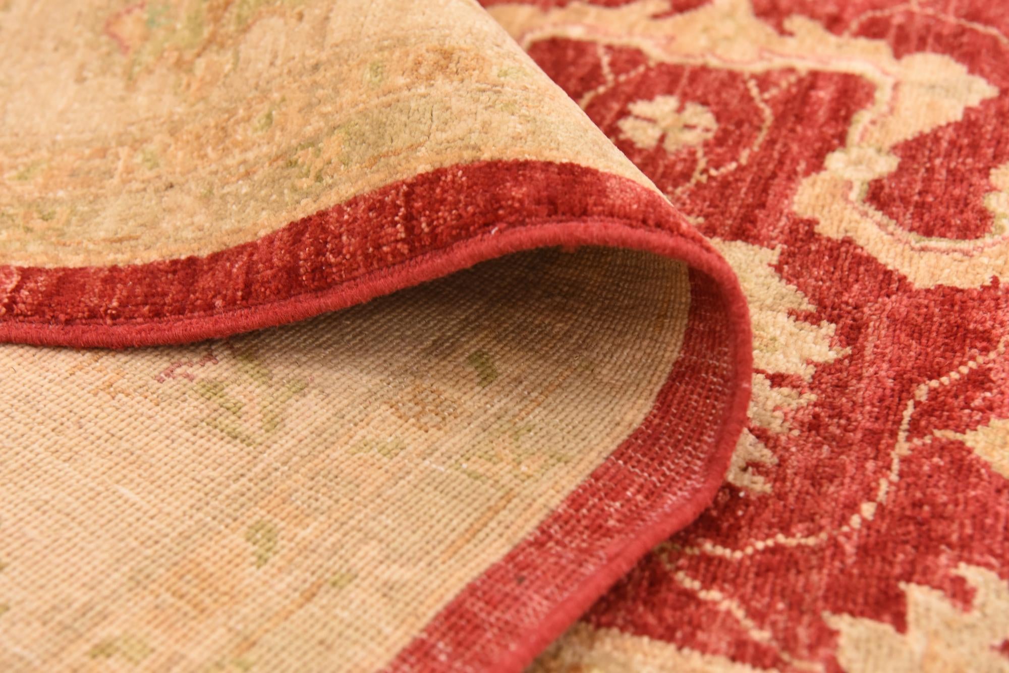 8' 3 x 11' 3 Hand Knotted Peshawar Ziegler Rug