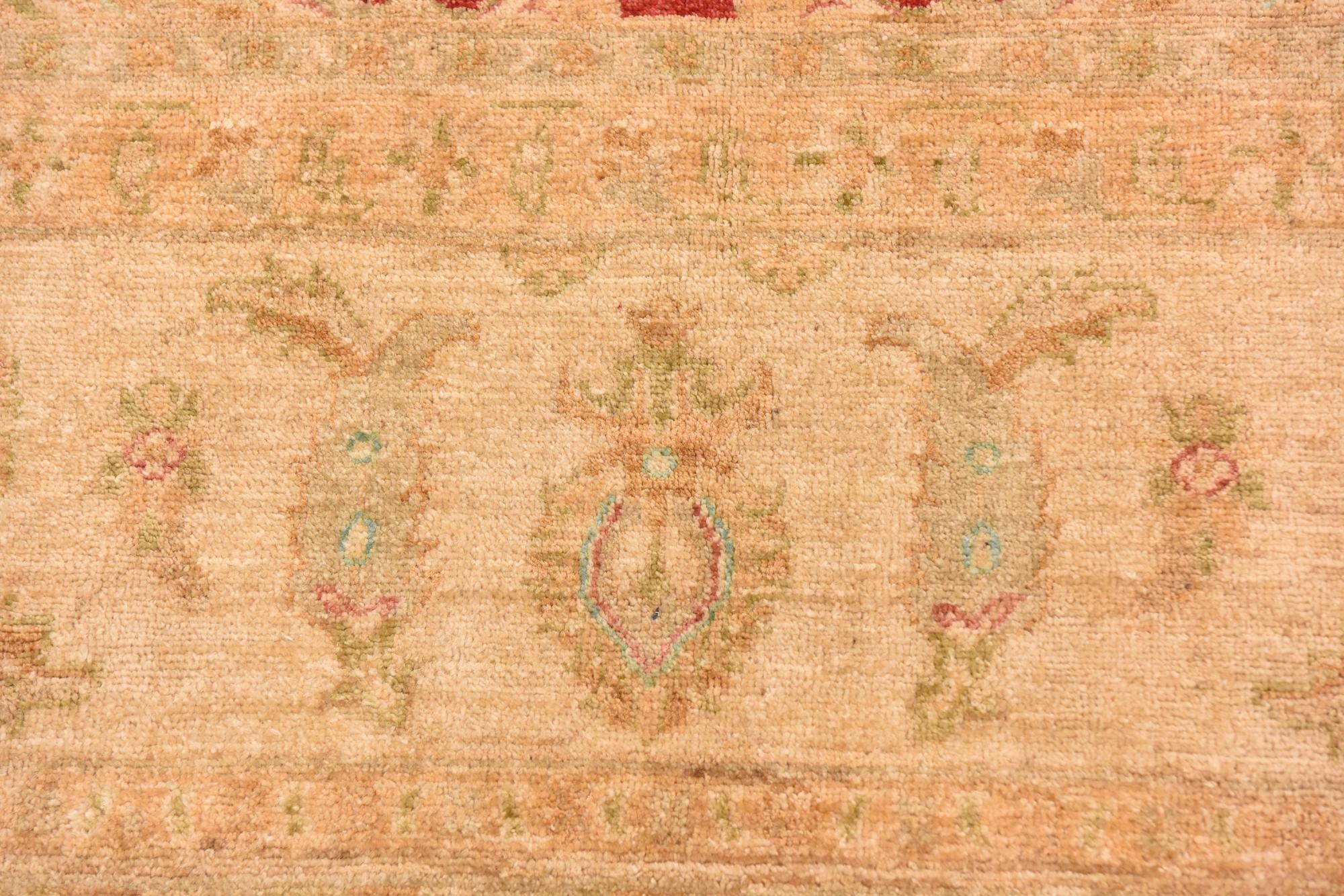 8' 3 x 11' 3 Hand Knotted Peshawar Ziegler Rug