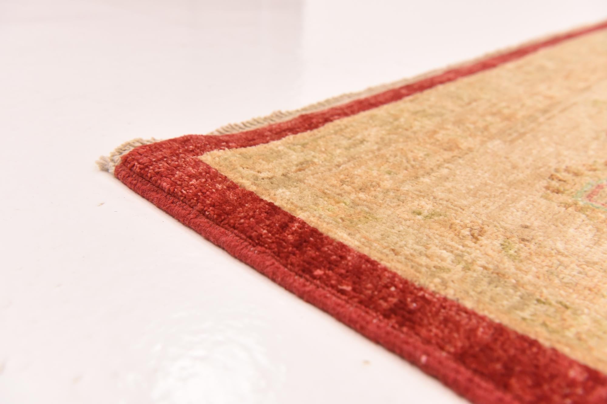 8' 3 x 11' 3 Hand Knotted Peshawar Ziegler Rug
