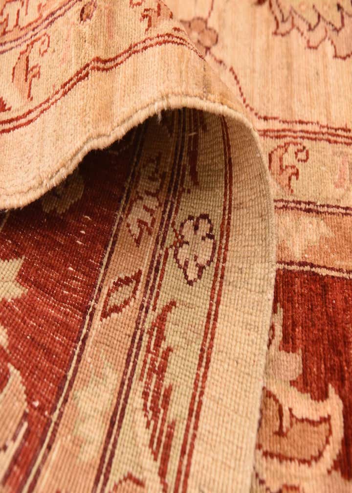 10' 11 x 14' 9 Hand Knotted Peshawar Ziegler Rug