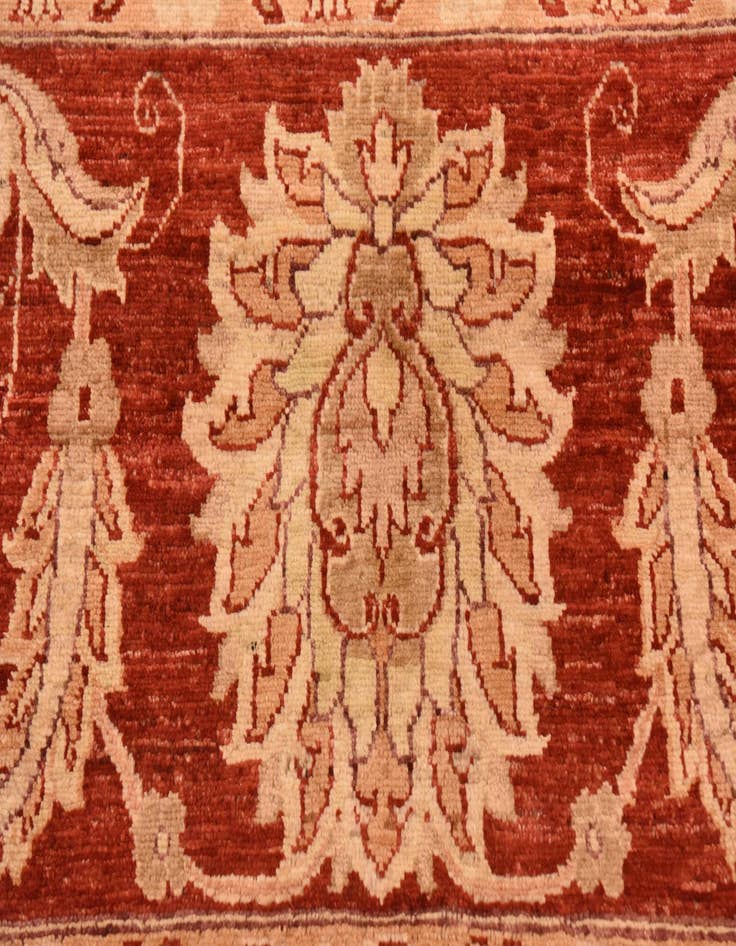 Detail image of 10' 11 x 14' 9 Hand Knotted Peshawar Ziegler Rug