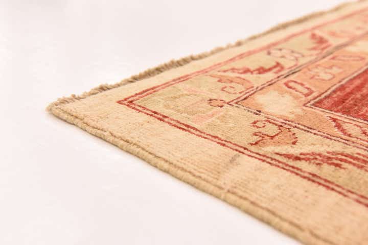 10' 11 x 14' 9 Hand Knotted Peshawar Ziegler Rug