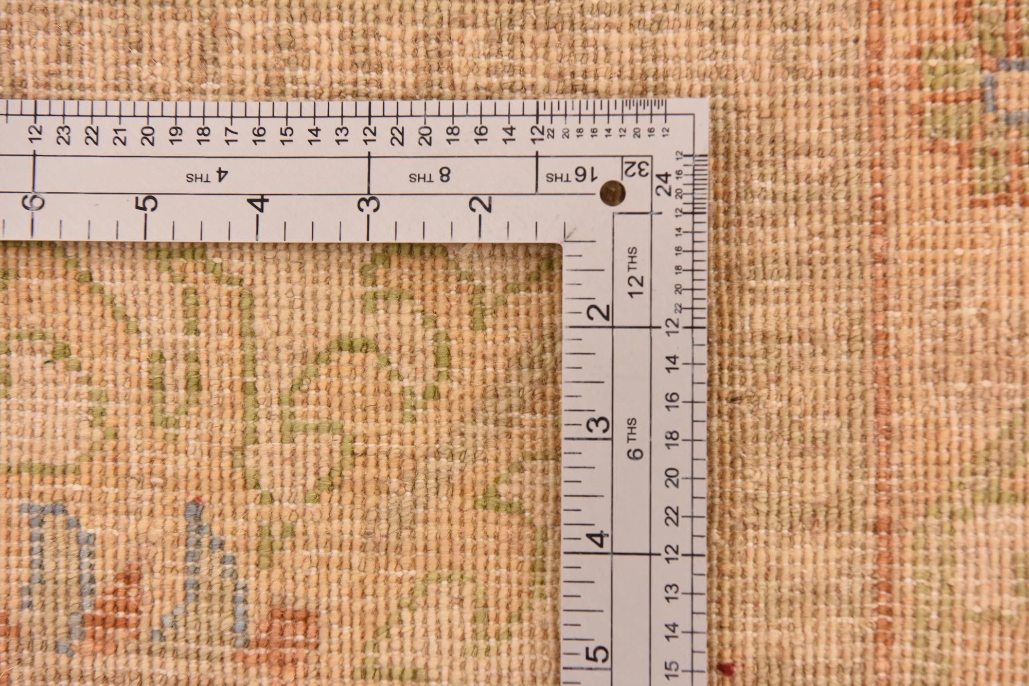 10' 2 x 16' 1 Hand Knotted Peshawar Ziegler Rug