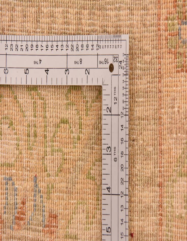 Detail image of 10' 2 x 16' 1 Hand Knotted Peshawar Ziegler Rug