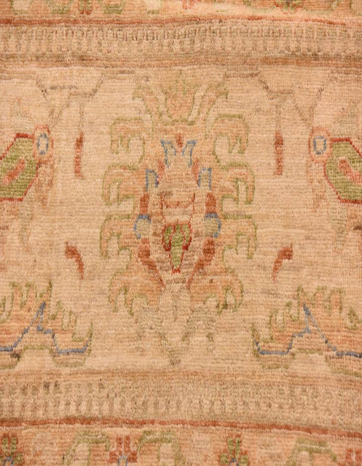 Detail image of 10' 2 x 16' 1 Hand Knotted Peshawar Ziegler Rug