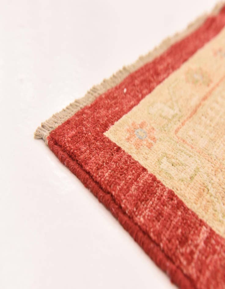 Detail image of 10' 2 x 16' 1 Hand Knotted Peshawar Ziegler Rug