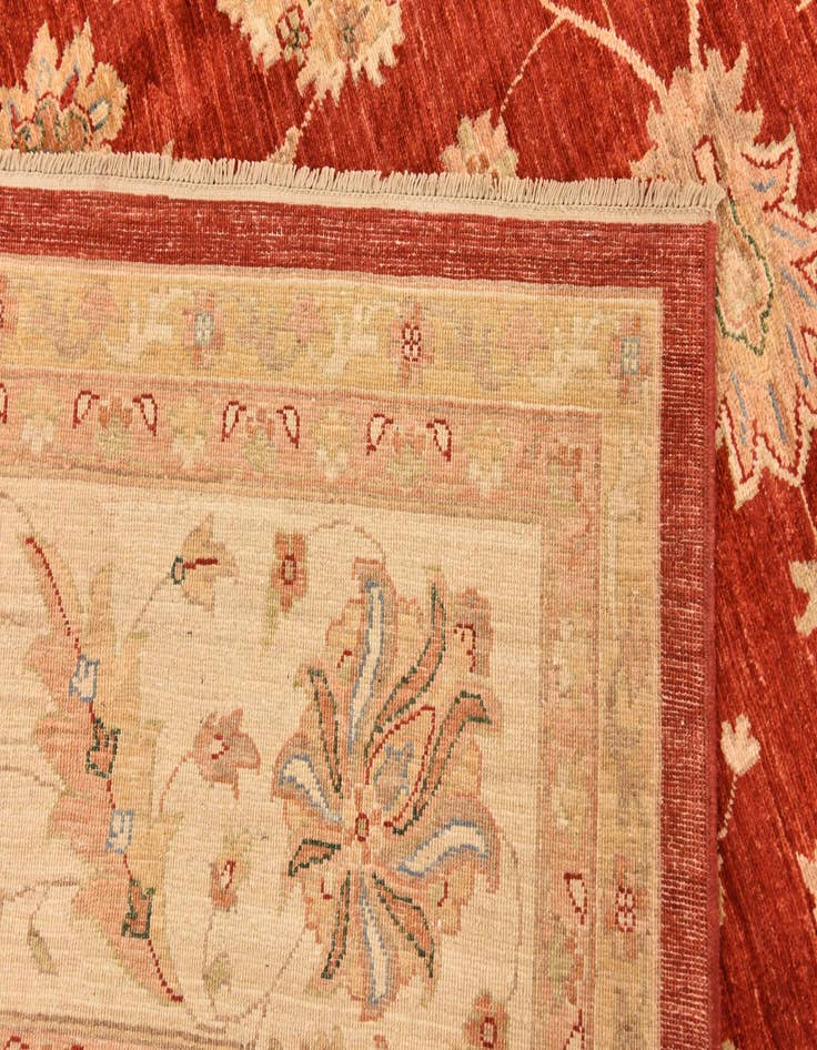 Detail image of 10' 2 x 12' 10  Hand Knotted Peshawar Ziegler Rug