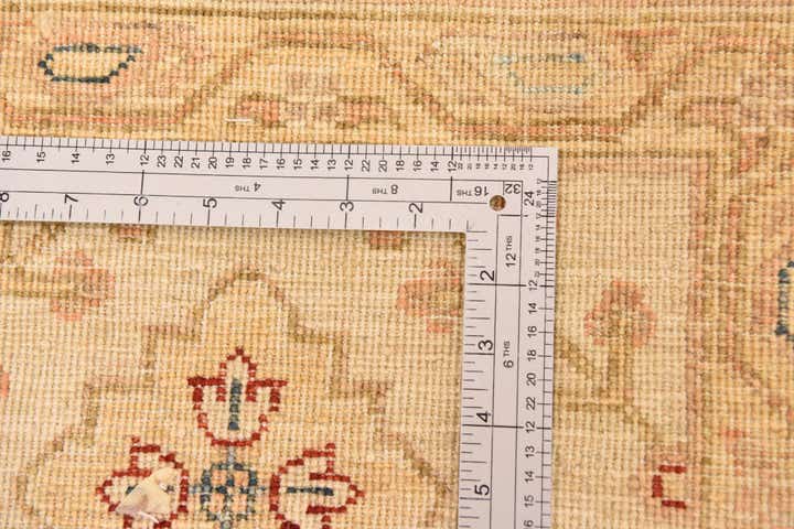 9' 10 x 12' 10 Hand Knotted Peshawar Ziegler Rug