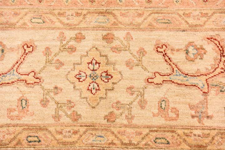 9' 10 x 12' 10 Hand Knotted Peshawar Ziegler Rug