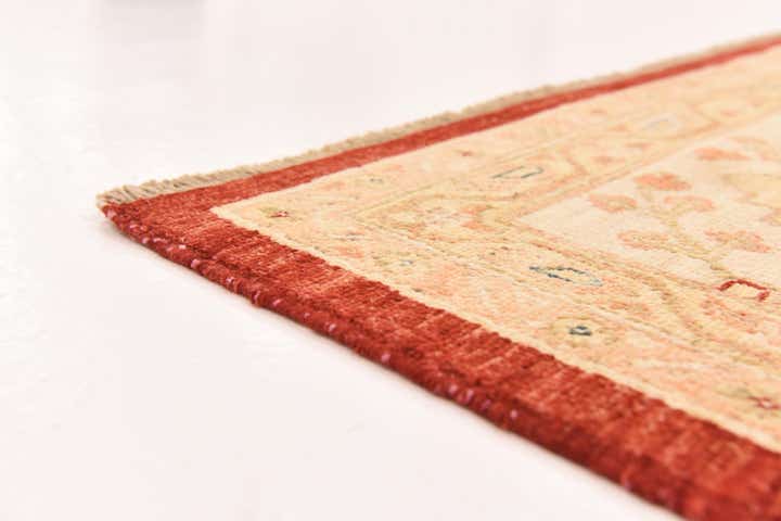 9' 10 x 12' 10 Hand Knotted Peshawar Ziegler Rug