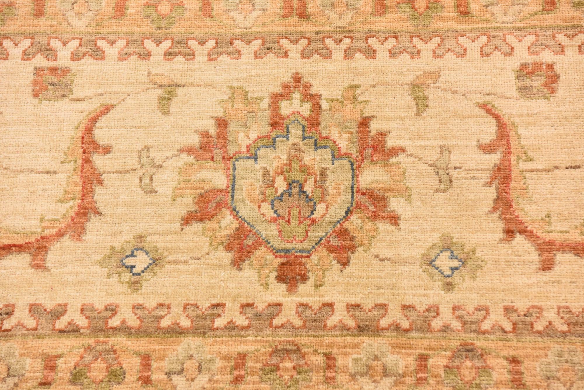 10' x 12' 11 Hand Knotted Peshawar Ziegler Rug