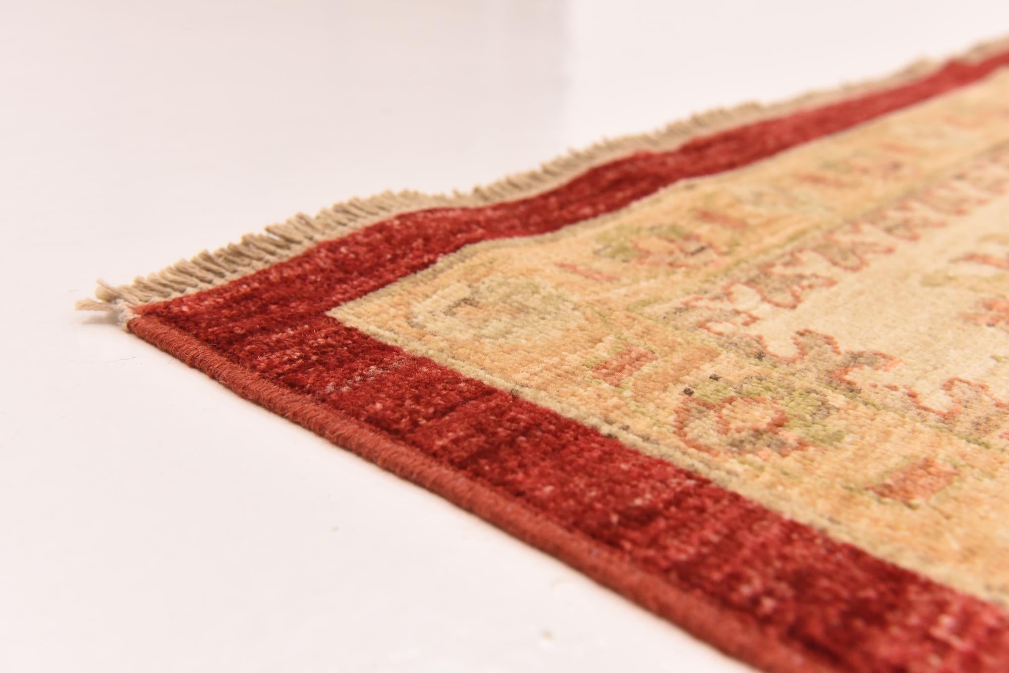 10' x 12' 11 Hand Knotted Peshawar Ziegler Rug