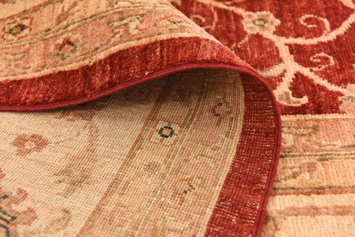 9' 5 x 12' 8 Hand Knotted Peshawar Ziegler Rug