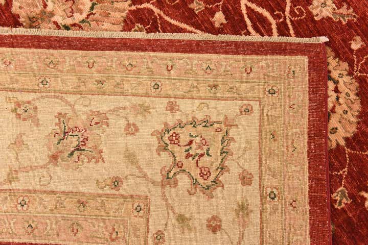 9' 5 x 12' 8 Hand Knotted Peshawar Ziegler Rug