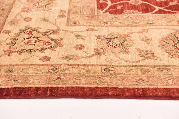 9' 5 x 12' 8 Hand Knotted Peshawar Ziegler Rug