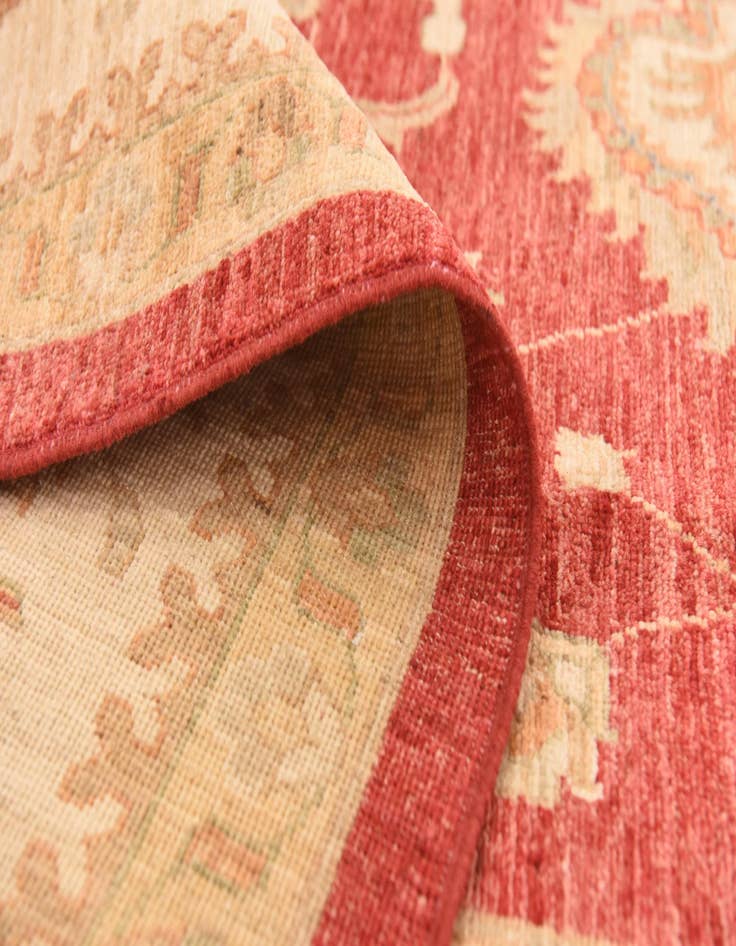 Detail image of 10' x 12' 10  Hand Knotted Peshawar Ziegler Rug