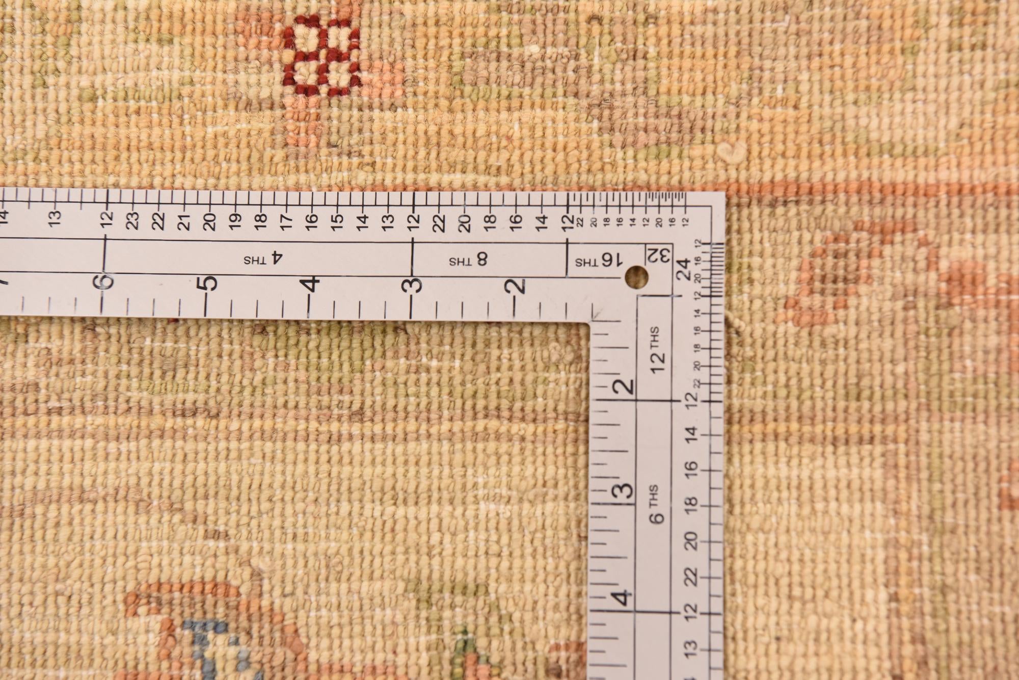 10' 2 x 12' 10 Hand Knotted Peshawar Ziegler Rug