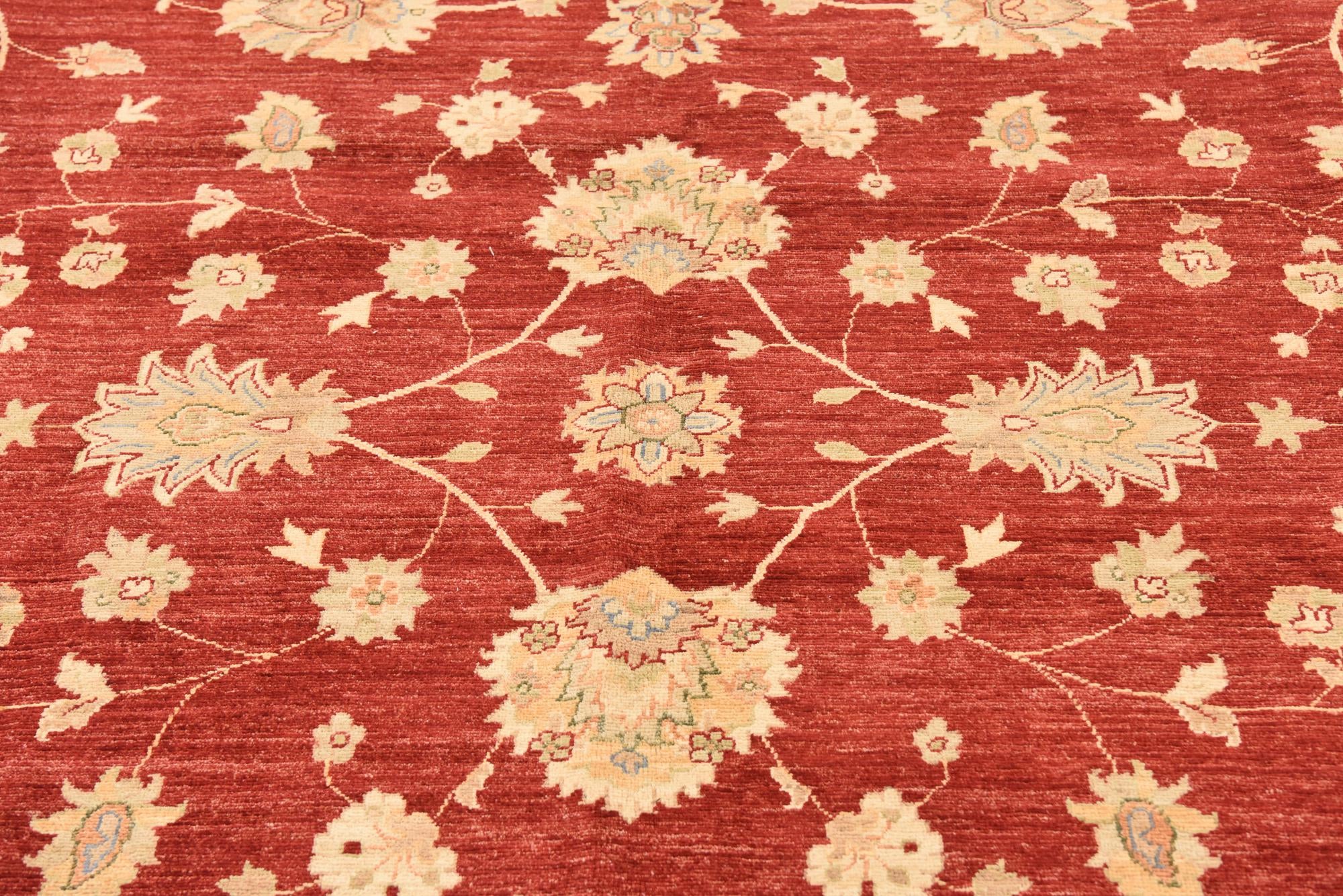 10' 2 x 12' 10 Hand Knotted Peshawar Ziegler Rug