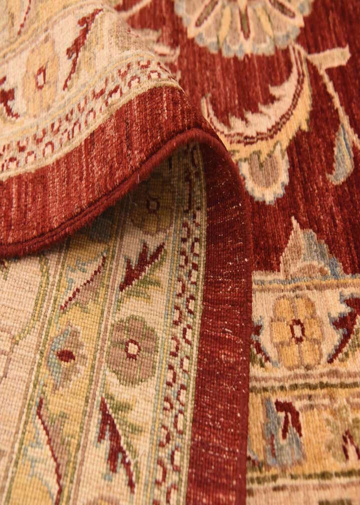 13' 4 x 17' 2 Hand Knotted Peshawar Ziegler Rug