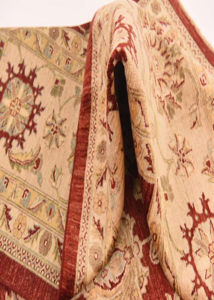 13' 4 x 17' 2 Hand Knotted Peshawar Ziegler Rug