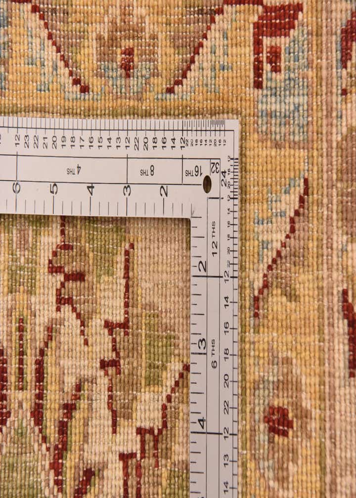 13' 4 x 17' 2 Hand Knotted Peshawar Ziegler Rug