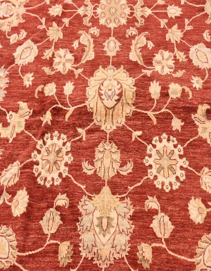 Detail image of 13' 4 x 17' 2 Hand Knotted Peshawar Ziegler Rug