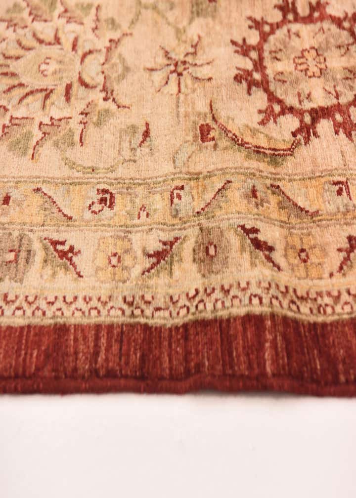 13' 4 x 17' 2 Hand Knotted Peshawar Ziegler Rug
