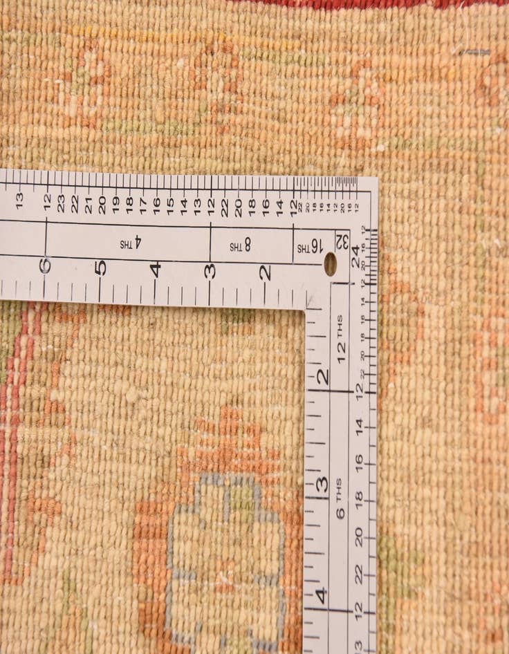 Detail image of 6' 9 x 9' 9 Hand Knotted Peshawar Ziegler Rug