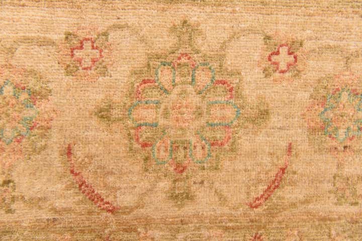 8' 10 x 12' 5 Hand Knotted Peshawar Ziegler Rug