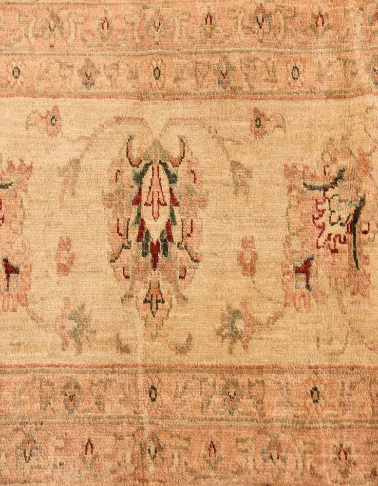 Detail image of 11' 5 x 16'  Hand Knotted Peshawar Ziegler Rug