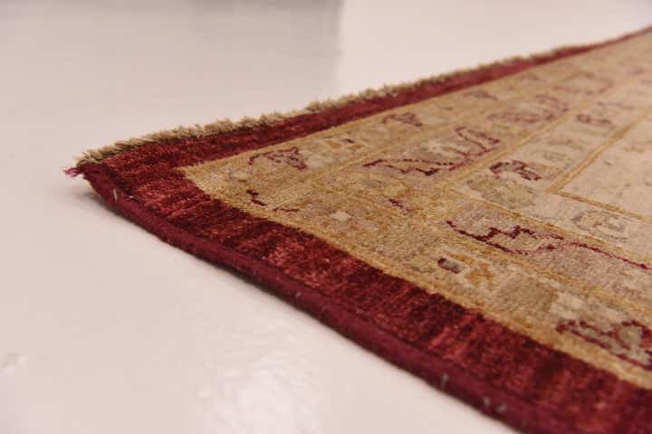12' x 18' 6 Hand Knotted Peshawar Ziegler Rug