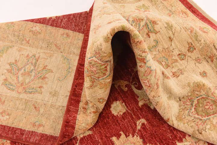 8' 4 x 11' 2 Hand Knotted Peshawar Ziegler Rug