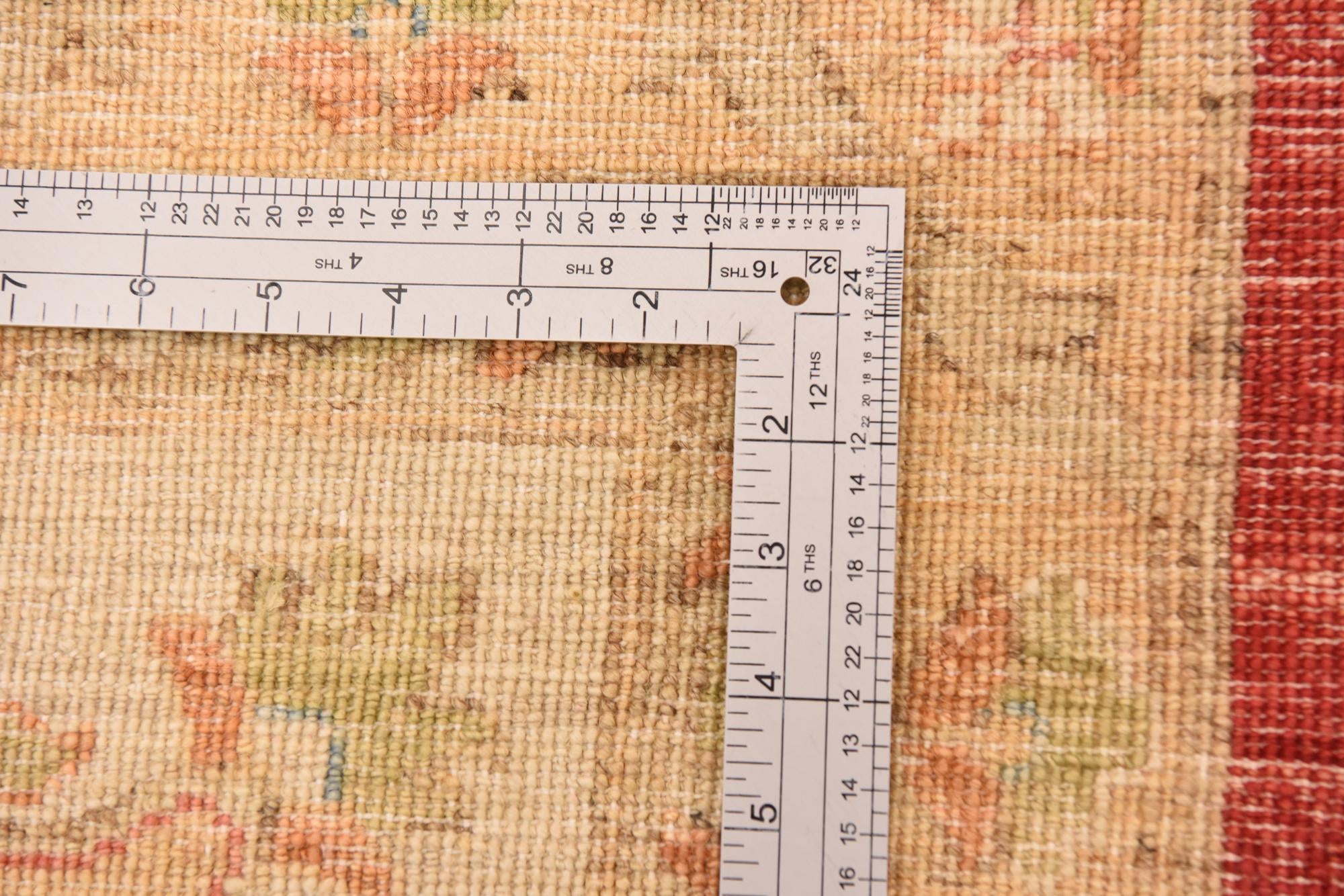 8' 4 x 11' 2 Hand Knotted Peshawar Ziegler Rug