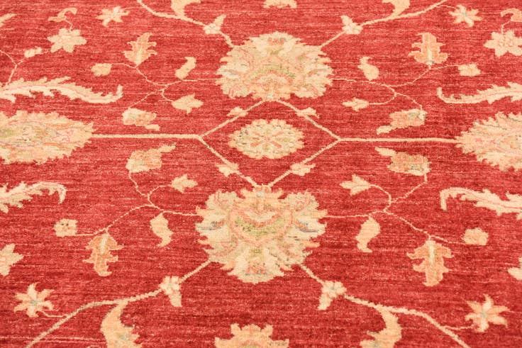 Detail image of 8' 4 x 11' 2 Hand Knotted Peshawar Ziegler Rug