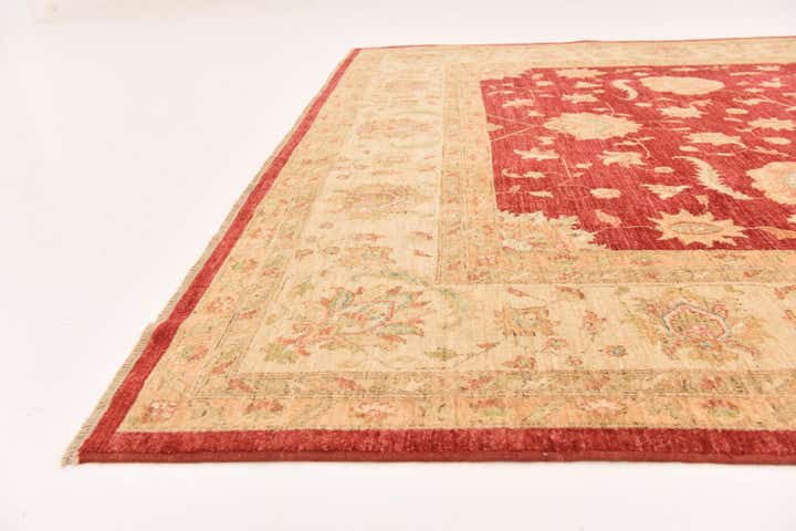 8' 4 x 11' 2 Hand Knotted Peshawar Ziegler Rug